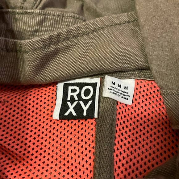 Roxy Green Cropped Utility Jacket - Picture 16 of 16